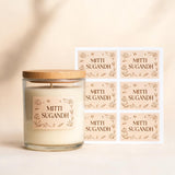 Custom candle labels